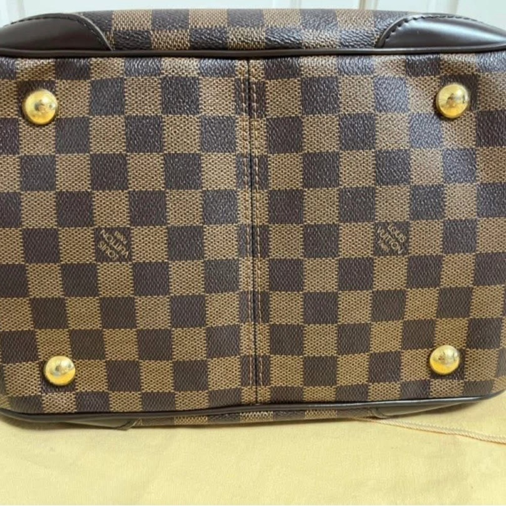 Louis Vuitton Verona GM Dark Brown Checkered Shoulder Bag - Picture 4 of 5